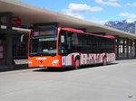 Chur Bus - Mercedes Citaro GR 97519 unterwegs vor dem Bahnhof in Chur am 26.03.2016