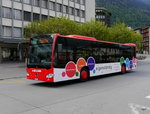 Chur Bus - Mercedes Citaro GR 97519 vor dem Bahnhof in Chur unterwegs auf der Linie 1 am 15.05.2016