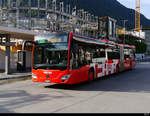 Chur Bus - Mercedes Citaro GR 155850 unterwegs auf der Linie 1 vor dem Bahnhof in Chur am 19.08.2018