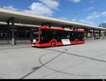 Chur Bus - MAN Lion`s City Hybrid  GR 97505 bei den Bushaltestellen vor dem Bhf. Chur am 03.10.2023