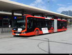 Chur Bus - MAN Lion`s City Hybrid  GR 155859 bei den Bushaltestellen vor dem Bhf.