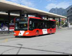 Chur Bus - Mercedes Citaro  GR 97519 bei den Bushaltestellen vor dem Bhf. Chur am 03.10.2023