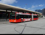 Chur Bus - Mercedes Citaro  GR 155820 bei den Bushaltestellen vor dem Bhf. Chur am 03.10.2023