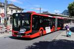 Chus Bus MAN Lions City am 07.07.26 am Bahnhof 