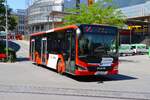Chus Bus MAN Lions City am 07.07.26 am Bahnhof 
