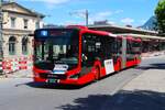 Chus Bus MAN Lions City am 07.07.26 am Bahnhof 