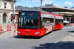 Chus Bus Mercedes Benz Citaro G am 07.07.26 am Bahnhof 