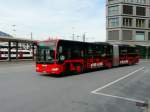Stadtbus Chur - Mercedes Citaro GR 155855 unterwegs vor dem Bahnhof in Chur am 18.09.2012