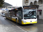 VBD - Mercedes Citaro Nr.15  GR 85278 unterwegs auf der Linie 7 in Davos am 26.03.2016