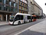 tpg - Trolleybus Nr.1606 unterwegs auf der Linie 7 in der Stadt Genf am 01.11.2015