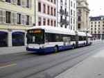 TPG - Trolleybus Nr.787 unterwegs auf der Linie 10 in der Stadt Genf am 09.04.2016