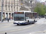TPG - Mercedes Citaro Nr.516 GE 960581 unterwegs auf der Linie 4 in der Stadt Genf am 09.04.2016