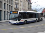 TPG - Mercedes Citaro Nr.1108 GE 960858 unterwegs auf der Linie 5 in der Stadt Genf am 09.04.2016