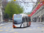 TPG - Trolleybus Nr.1617 unterwegs auf der Linie 3 in der Stadt Genf am 09.04.2016