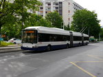 tpg - Trolleybus Nr.783 unterwegs auf der Linie 10 in den Strassen von Genf am 04.06.2016