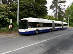 tpg - Trolleybus Nr.789 unterwegs auf der Linie 10 in den Strassen von Genf am 04.06.2016