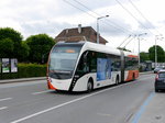 tpg - Trolleybus Nr.1630 unterwegs auf der Linie 19 in der Vernier am 04.06.2016