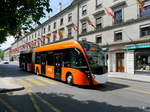 tpg - Trolleybus Nr.1619 unterwegs auf der Linie 3 in der Stadt Genf am 03.06.2017