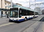 tpg - Mercedes Citaro Nr.182  GE 960566 unterwegs auf der Linie 25 in der Stadt Genf am 03.06.2017