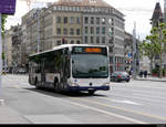 tpg - Mercedes Citaro  Nr.522  GE  960584 unterwegs in der Stadt Genf am 12.05.2020