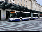 tpg - Mercedes Citaro Nr.2043 FH 85 PY vor dem Bahnhof in Genf am 12.05.2020