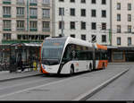 tpg - VanHool Trolleybus Nr.1616 bei den Bushaltestellen vor dem Bahnhof Genf am 12.05.2020