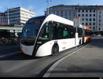 tpg - VanHool Trolleybus Nr.1645 unterwegs in der Stadt Genf am 2023.01.01
