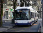tpg - Hess Trolleybus Nr.789 unterwegs in der Stadt Genf am 2023.01.01