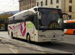 Flixbus - Mercedes Tourismo EM-012-AD unterwegs in der Stadt genf am 07.04.2024