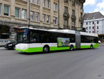 TransN - Solaris Hybrid Nr.347  NE 145347 unterwegs auf der Linie 302 in La Chaux de Fonds am 09.07.2016