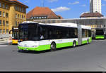 TransN - Solaris Hybrid Nr.346  NE 145346 unterwegs in La Chaux de Fonds am 24.04.2021