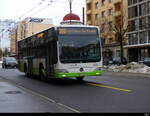 TransN La Chaux de Fonds  -Mercedes Citaro  Nr.303  NE  90303 unterwegs auf der Linie 360 in La Chaux de Fonds am 2023.12.09