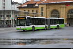 transN - Mercedes Citaro Nr.366  NE 145366 unterwegs auf der Linie 302 in La Chaux de Fonds am 17.01.2026