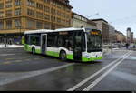 transN - Mercedes Citaro Nr.423  NE 195423 unterwegs auf der Linie 301 in La Chaux de Fonds am 17.01.2026