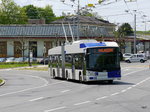 TL - Trolleybus Nr.889 unterwegs auf der Linie 1 in der Stadt Lausanne am 10.05.2016