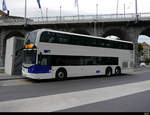 TL Lausanne - Doppelstock Bus Nr.553  VD 294420 unterwegs auf der Linie 60 in Lausanne am 06.09.2020