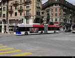 TL Lausanne - Hess Trolleybus Nr.890 unterwegs auf der Linie 21 in Lausanne am 06.09.2020