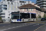 Autobus articulé Mercedes Benz Citaro G 585    Ici à Lausanne Bonne-Espérance.