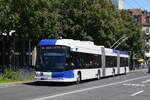 Trolleybus articulé Hess lighTram® 25 °BGGT-N2D° 706  Ici à Lausanne Georgette  Prise le 28 mai 2021    Hess lighTram® 25 ° articulated trolleybus BGGT-N2D °