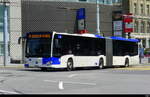 tl - Mercedes Citaro Nr.585 unterwegs auf der Linie 19 in der Stadt Lausanne am 21.05.2025