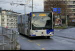 tl - Mercedes Citaro Nr.592  VD 359181 unterwegs auf der Linie 18 in Lausanne am 14.01.2026