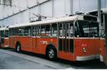 Aus dem Archiv: TL Lausanne - Nr. 673 - FBW/Eggli Trolleybus am 22. August 1998 in Lausanne, Depot Borde