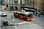 Aus dem Archiv: TL Lausanne - Nr. 743 - FBW/Hess Trolleybus am 7. Juli 1999 in Lausanne, Place Riponne