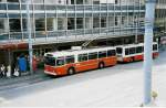 Aus dem Archiv: TL Lausanne - Nr. 736 - FBW/Hess Trolleybus am 7. Juli 1999 in Lausanne, Place Riponne