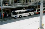 Aus dem Archiv: TL Lausanne - Nr. 710 - FBW/Hess Trolleybus am 7. Juli 1999 in Lausanne, Place Riponne