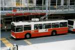 Aus dem Archiv: TL Lausanne - Nr. 750 - FBW/Hess Trolleybus am 7. Juli 1999 in Lausanne, Place Riponne