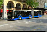 FART - MAN Lion`s City Hybrid Nr.46  TI 339146 unterwegs auf der Linie 1 in Locarno am 18.04.2026