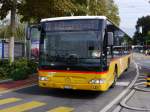 Postauto - Mercedes Citaro  LU  15030 unterwegs vor dem Bahnhof Luzern am 25.09.2014
