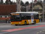 Postauto - Mercedes Citaro  LU  15587 unterwegs auf der Linie 73 in Luzern am 01.12.2015