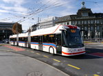 VBL - Trolleybus Nr.235 unterwegs auf der Linie 1 in Luzern am 28.03.2016